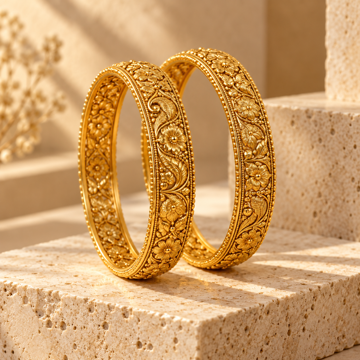 Gold jewellery for festive celebrations