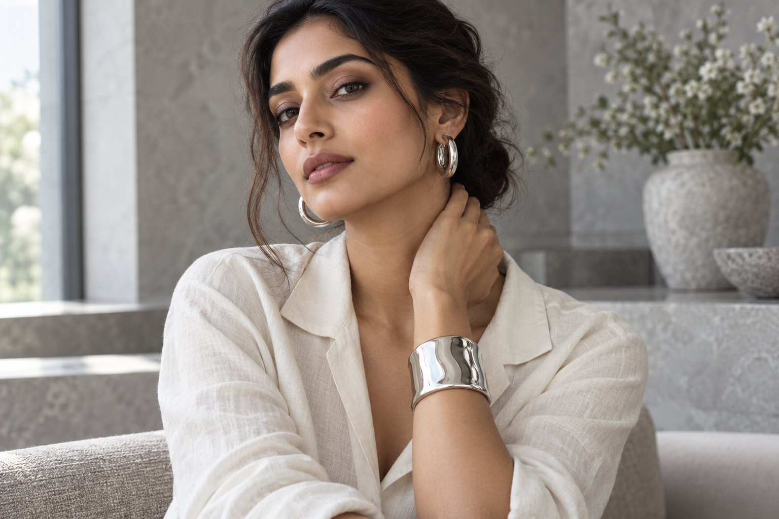 Silver jewellery for everyday styling